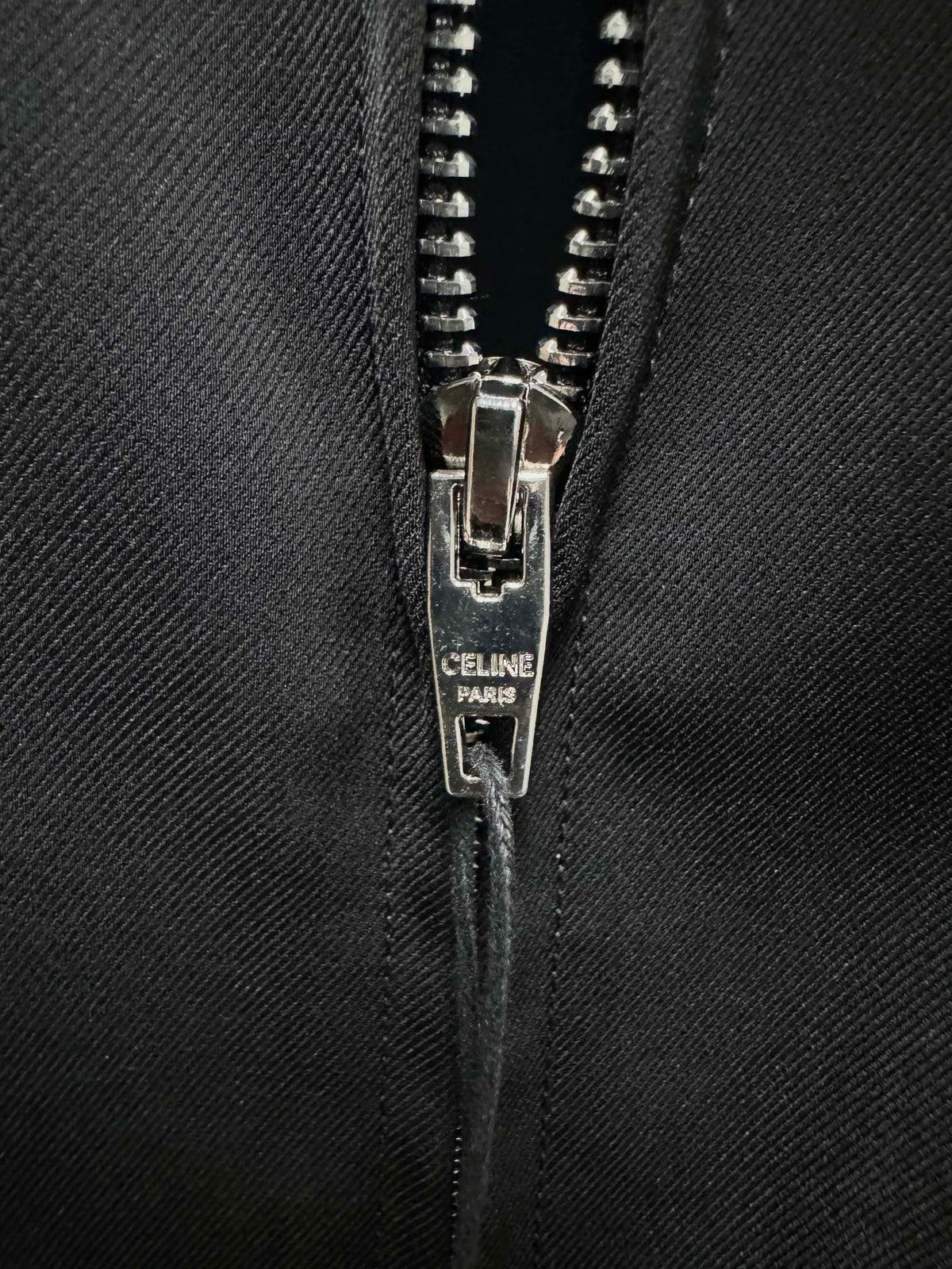 Black Nylon Plain Blouson - Men's