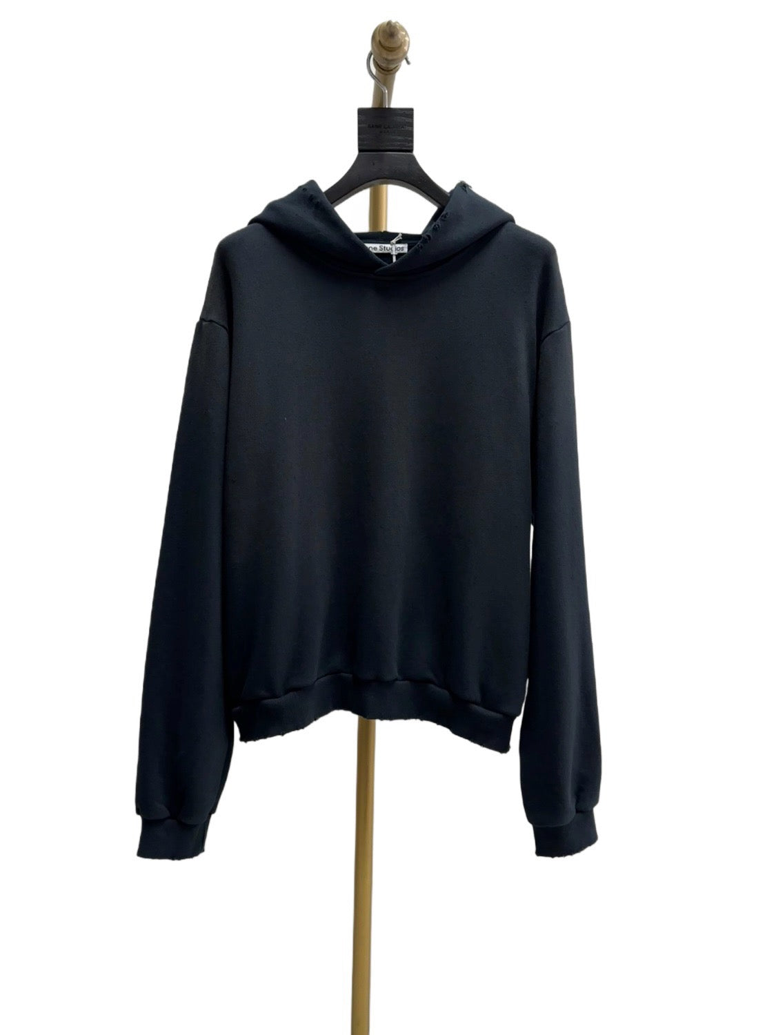 Navy Cotton Plain Pullover - Men's