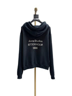Navy Cotton Plain Pullover - Men's
