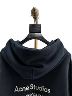 Navy Cotton Plain Pullover - Men's