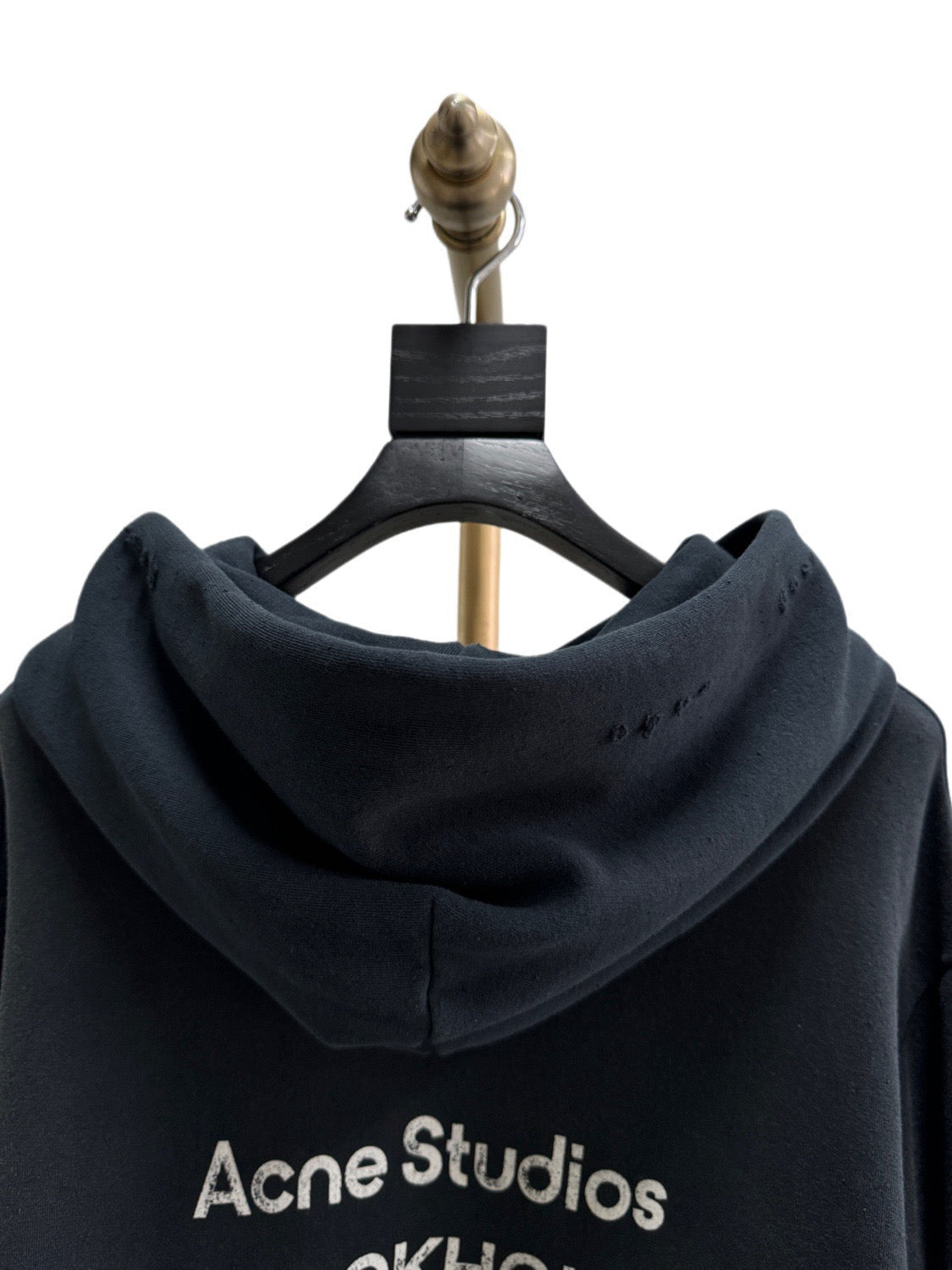 Navy Cotton Plain Pullover - Men's