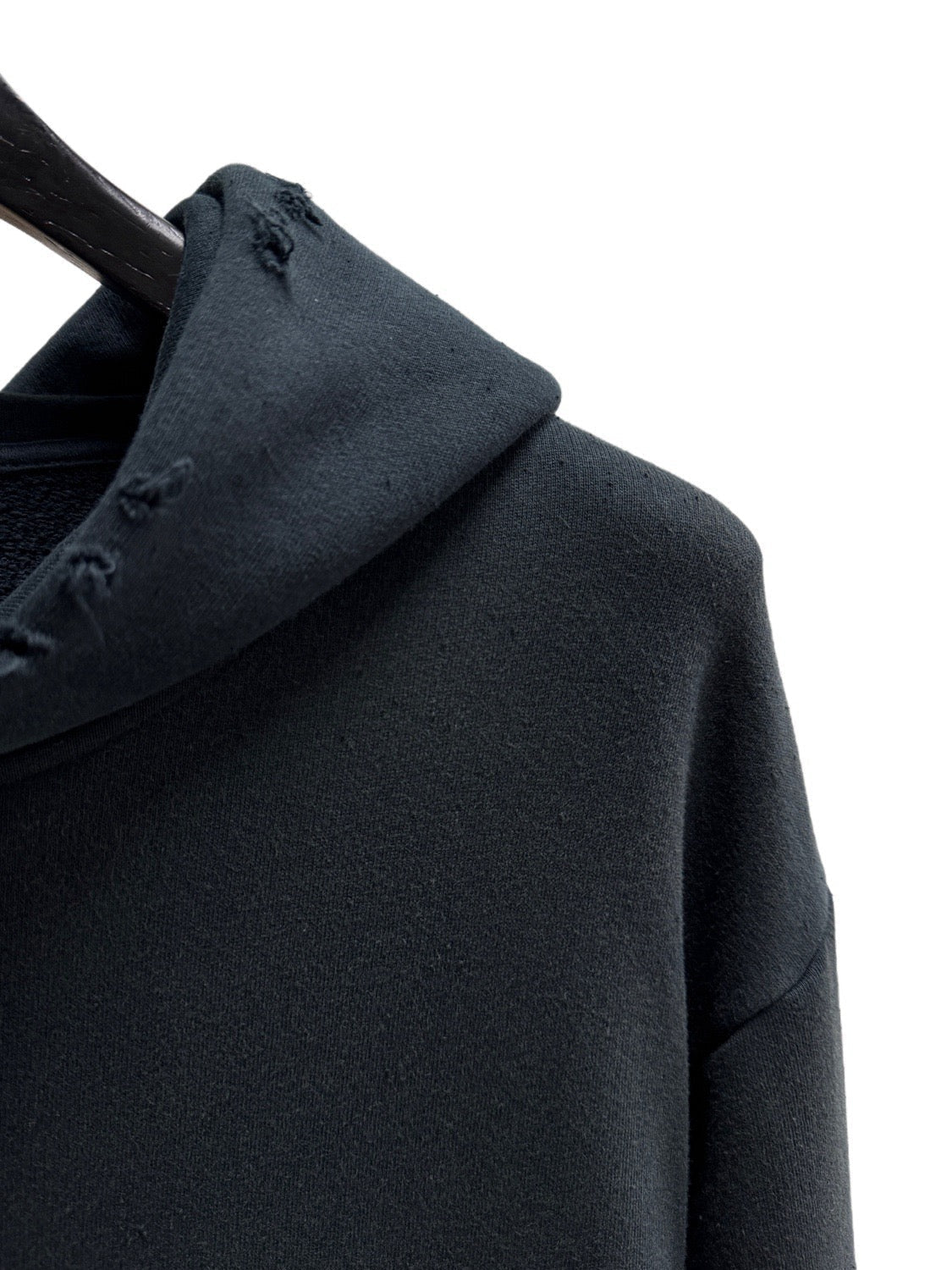 Navy Cotton Plain Pullover - Men's