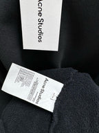 Navy Cotton Plain Pullover - Men's