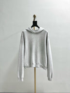 Navy Cotton Plain Pullover - Men's