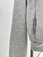Navy Cotton Plain Pullover - Men's