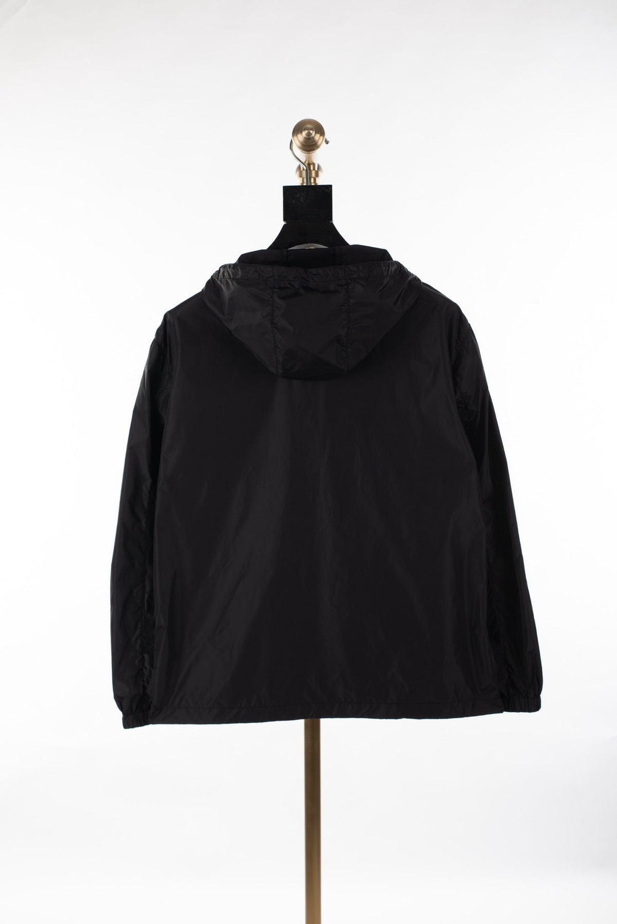 Black Nylon Logo Blouson - Men's