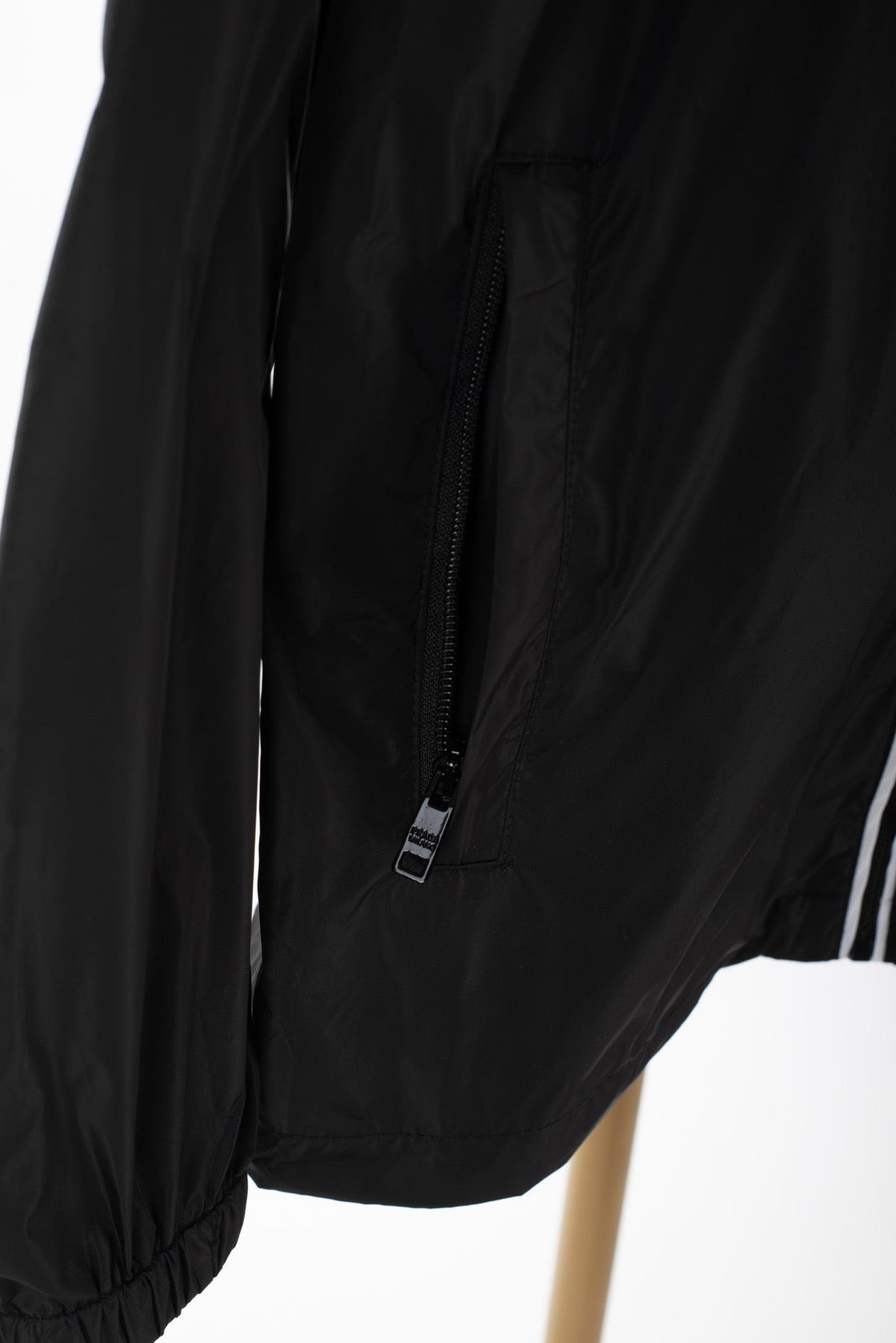 Black Nylon Logo Blouson - Men's