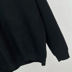 Grey Knit Plain Long-Sleeve - Men's