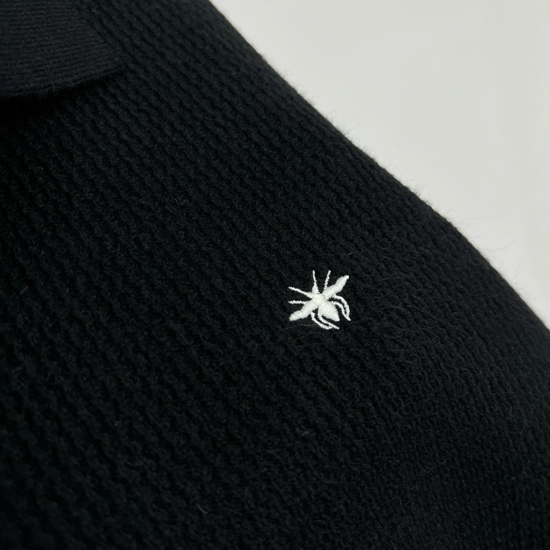 Grey Knit Plain Long-Sleeve - Men's