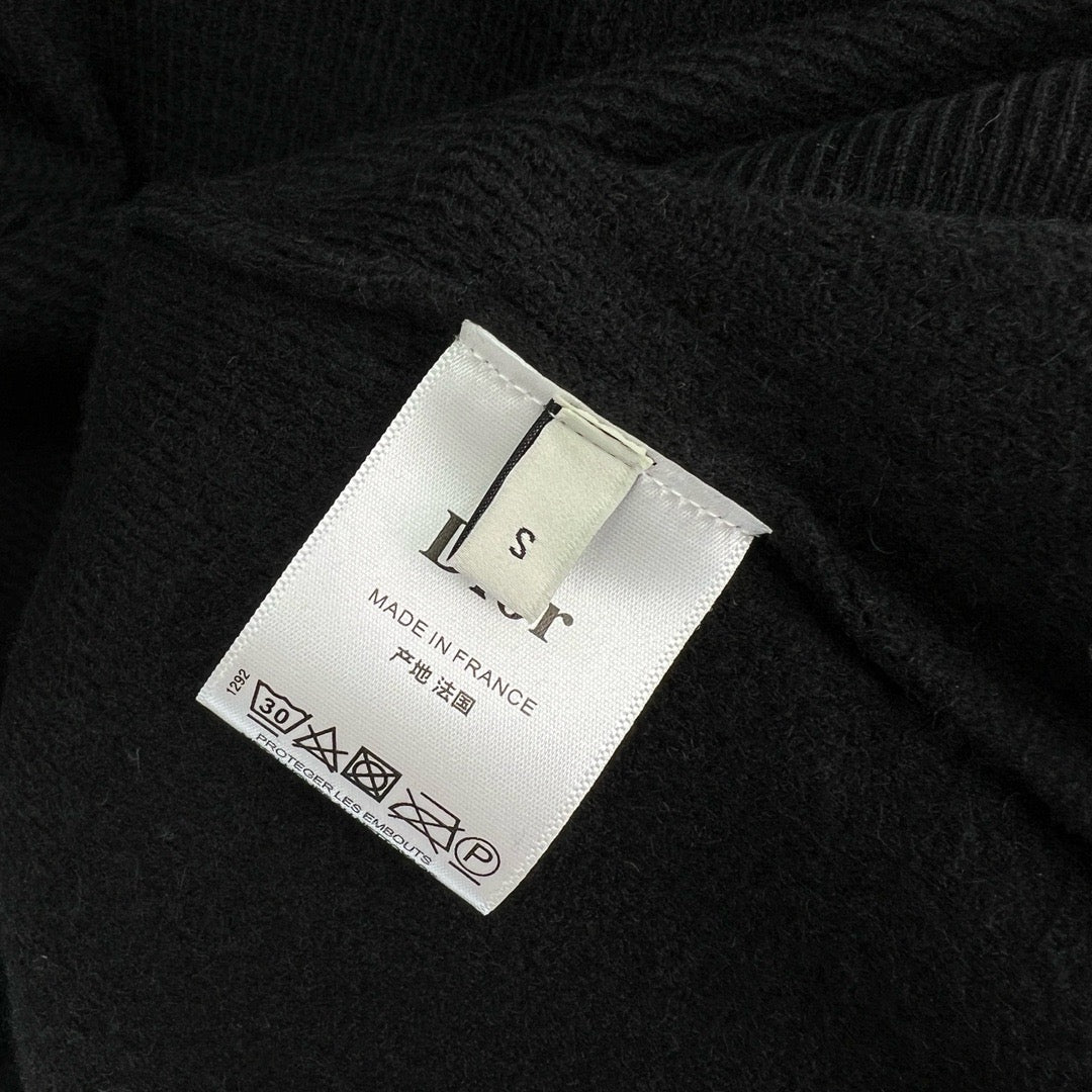 Grey Knit Plain Long-Sleeve - Men's