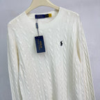 White and Grey Sweater - Men's