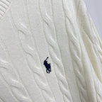 White and Grey Sweater - Men's