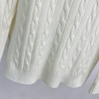 White and Grey Sweater - Men's