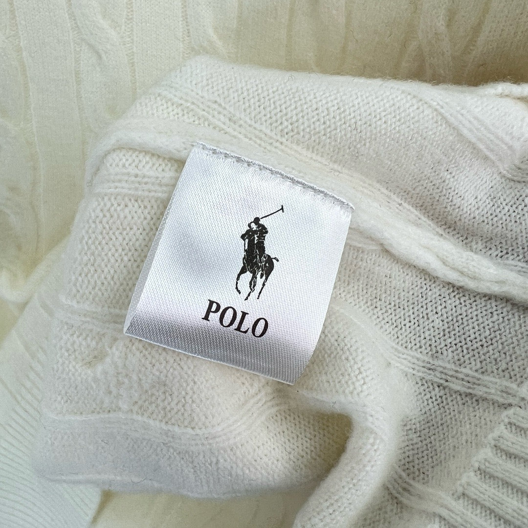White and Grey Sweater - Men's