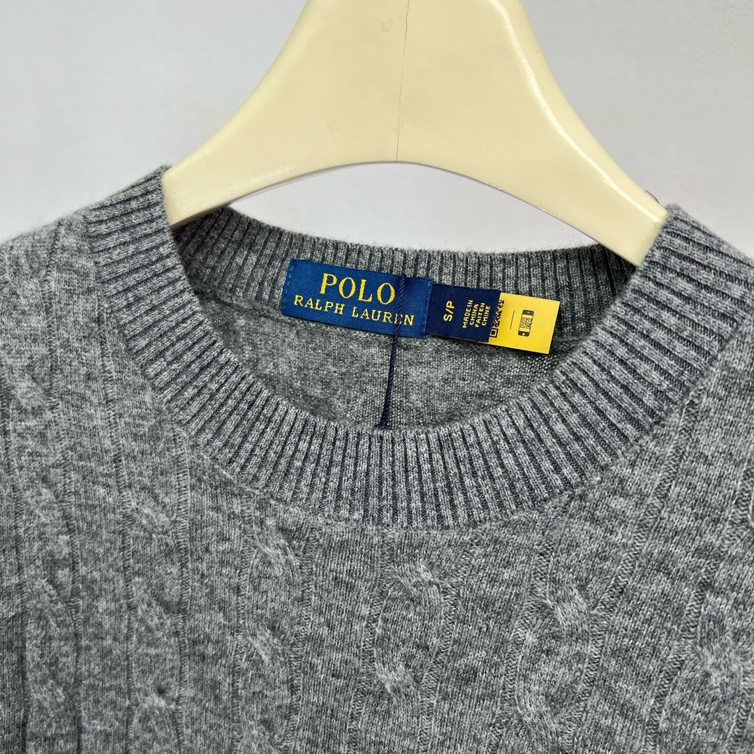 White and Grey Sweater - Men's