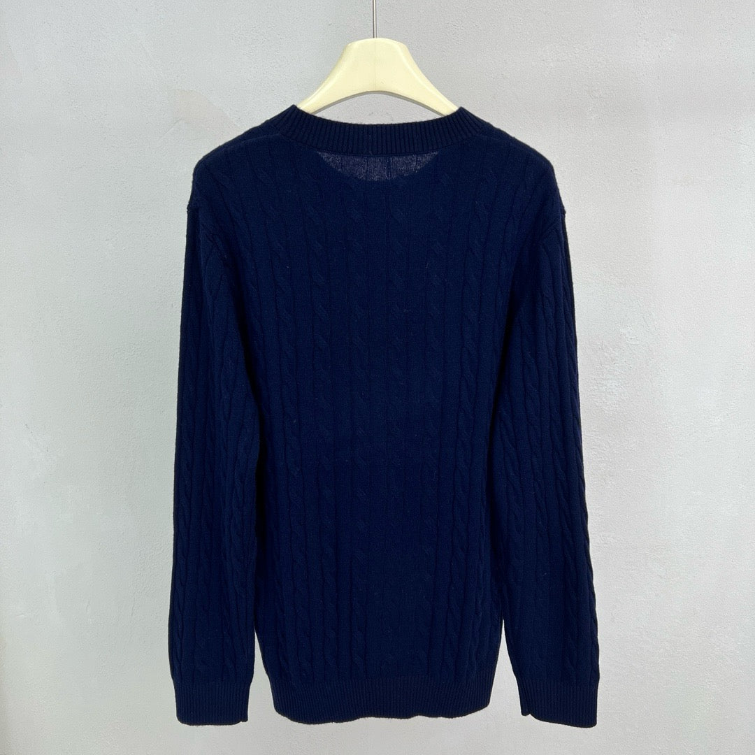 White and Grey Sweater - Men's