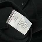 Black Cotton Flap Pocket Overshirt - Men's