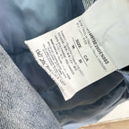 Blue Denim Washed Hooded - Men's
