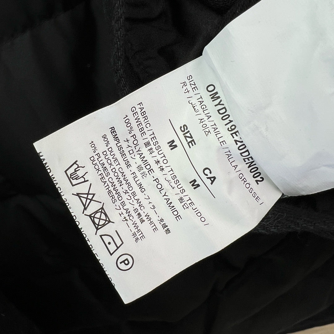 Blue Denim Washed Hooded - Men's