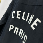 Black Cotton Plain Trucker - Men's