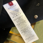 Black Denim Plain Trucker - Men's