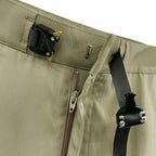 Khaki Cotton Plain Cargo - Men's