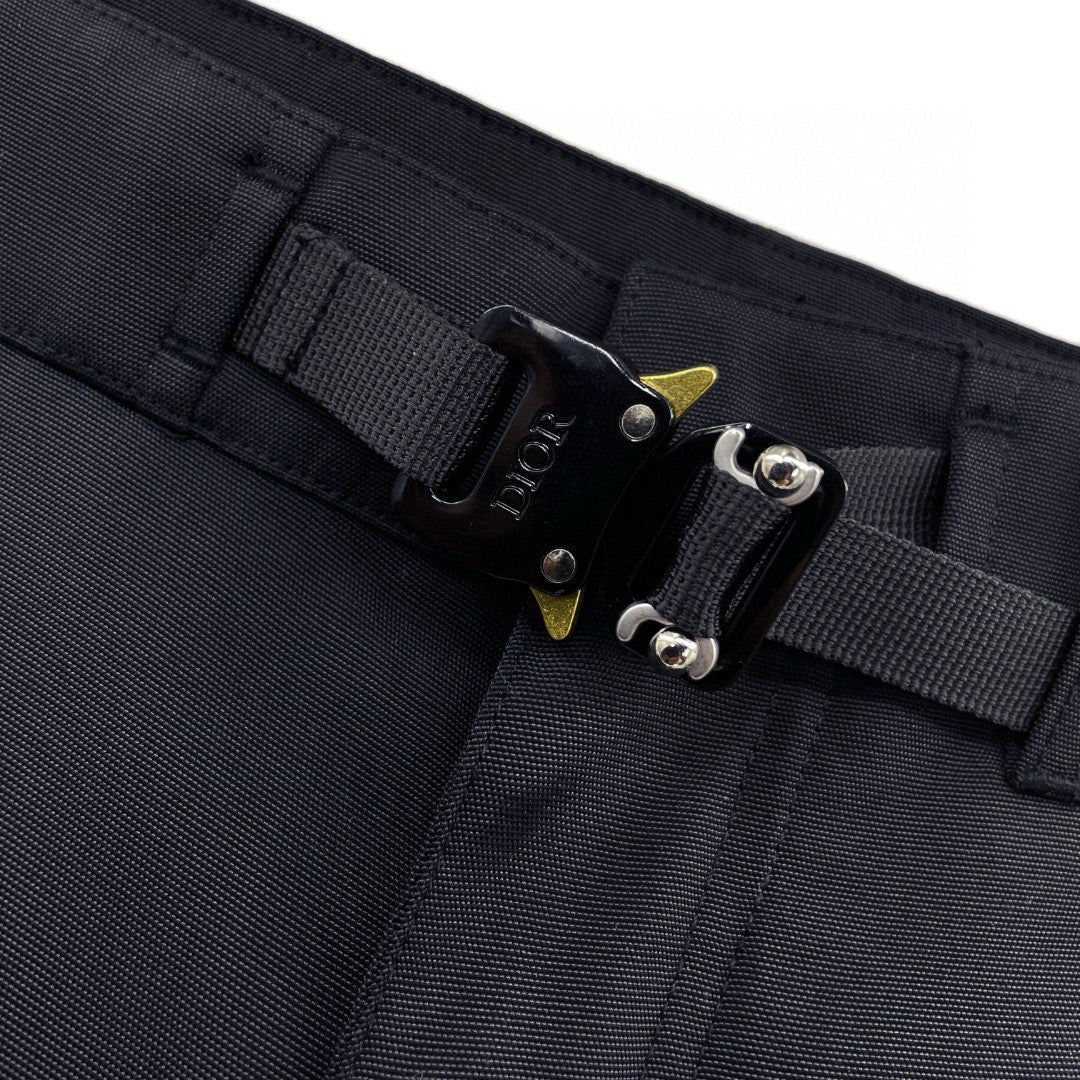 Khaki Cotton Plain Cargo - Men's