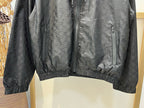 Black Nylon Quilted Hooded - Men's