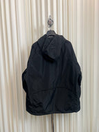 Navy Nylon Patch Parka - Men's