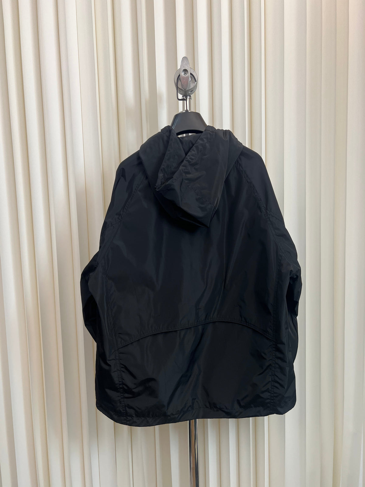 Navy Nylon Patch Parka - Men's