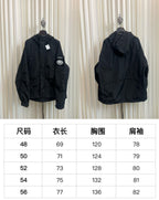 Navy Nylon Patch Parka - Men's