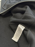 Navy Cotton Plain Zip-Through - Men's
