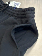 Navy Cotton Drawstring Joggers - Men's