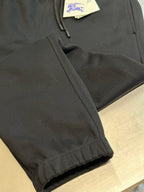 Navy Cotton Drawstring Joggers - Men's
