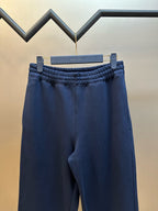 Navy Cotton Drawstring Joggers - Men's