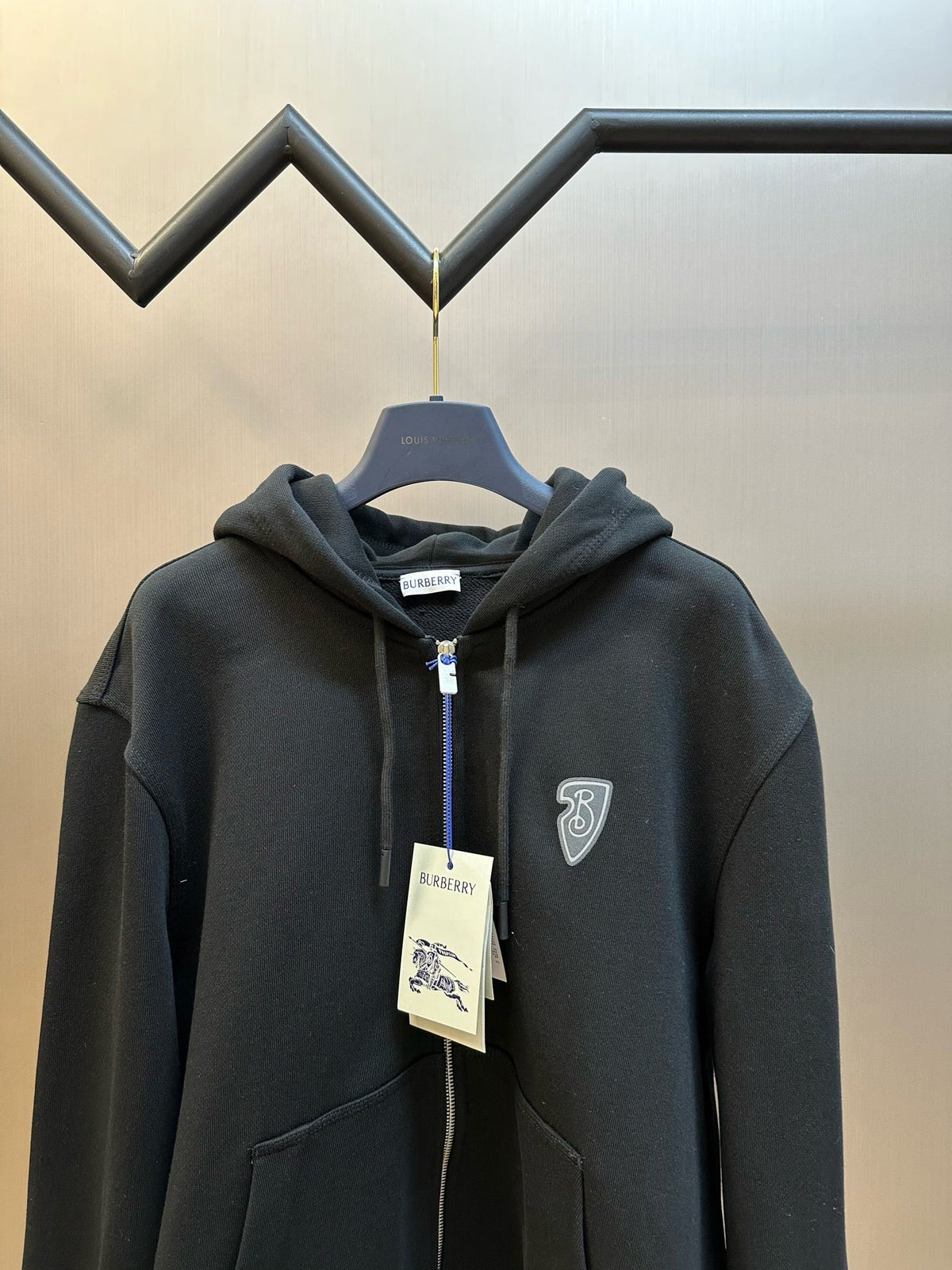 Zip Crest Hoodie - Men's
