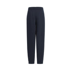 Black Cotton Plain Joggers - Men's