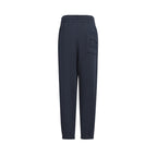 Black Cotton Plain Joggers - Men's