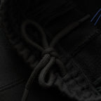 Black Cotton Plain Joggers - Men's