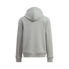 Black Cotton Check Patch Zip-Through - Men's