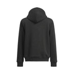 Black Cotton Check Patch Zip-Through - Men's