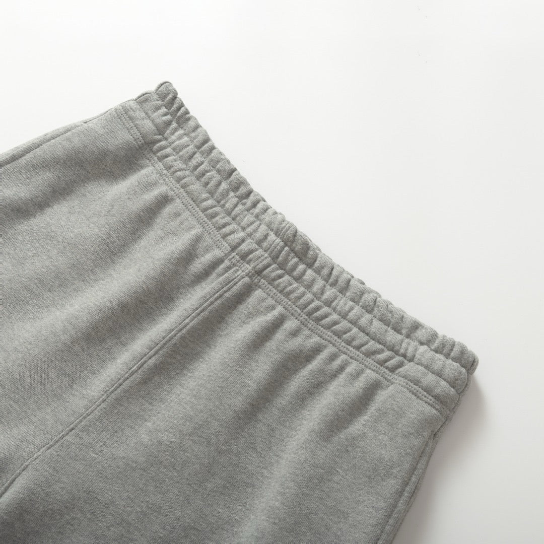 Black Cotton Tapered Joggers - Men's