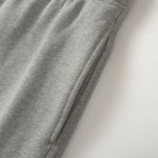 Black Cotton Tapered Joggers - Men's