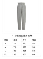 Black Cotton Tapered Joggers - Men's