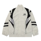 Black Nylon Panelled Track - Men's