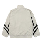 Black Nylon Panelled Track - Men's