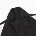 Black Nylon Panelled Track - Men's
