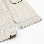 Khaki Nylon Half-Zip Anorak - Men's