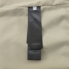Cream Nylon Piped Track - Men's