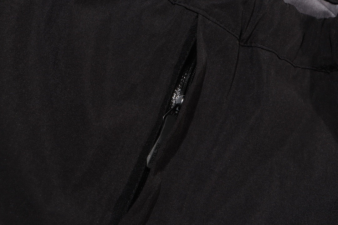 Black Nylon Technical Straight - Men's
